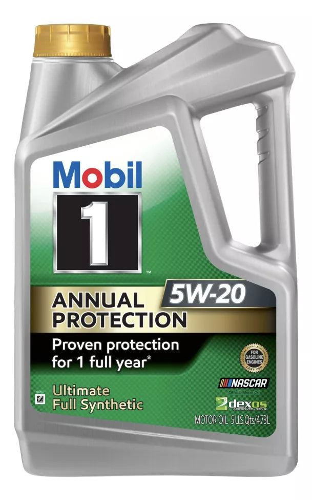 Aceite Mobil 1 5w-20 Proteccion Anual Sintetico 4.73 Litros