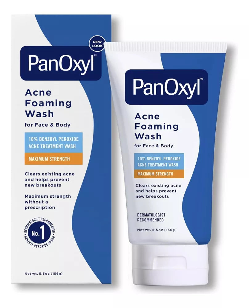 Panoxyl Acné Foaming Wash 10% Peróxido De Benzoilo 156 G