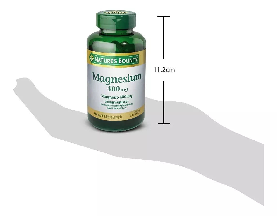 Nature´s Bounty Magnesio 400 Mg, 75 Softgels