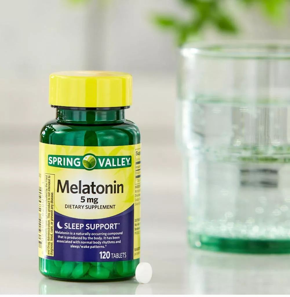 Spring Valley Melatonina 5 Mg 120 tabletas