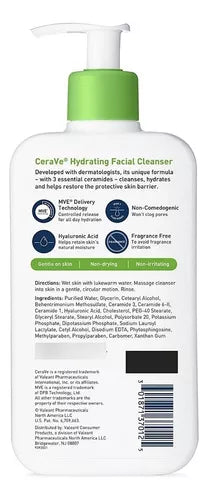 Cerave Limpiador Facial Hidratante 355ml