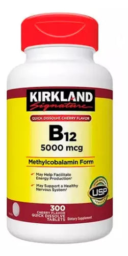 Kirkland Vitamina B12 5000 Mcg 300ct