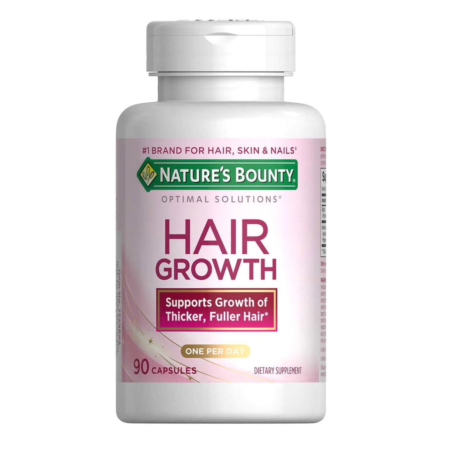 Nature's Bounty Crecimiento De Cabello 90 Capsulas