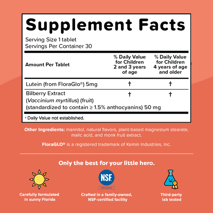 Renzos Eye Spy Lutein 30 tabletas