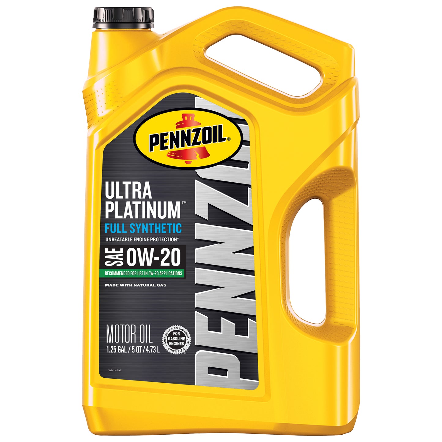Aceite Pennzoil Ultra Platinum Sintetico 0W-20 4.73 litros