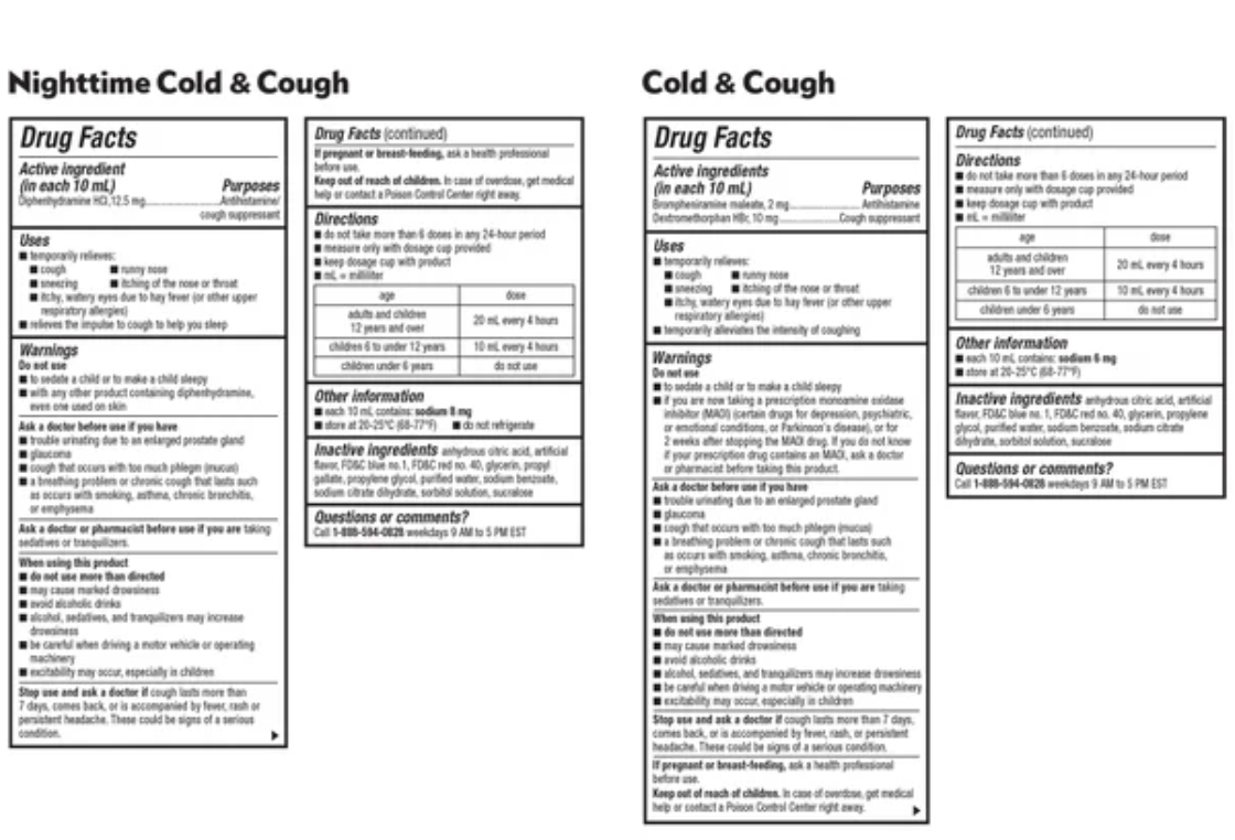 Childrens Dimetapp tos y gripa 354ml total