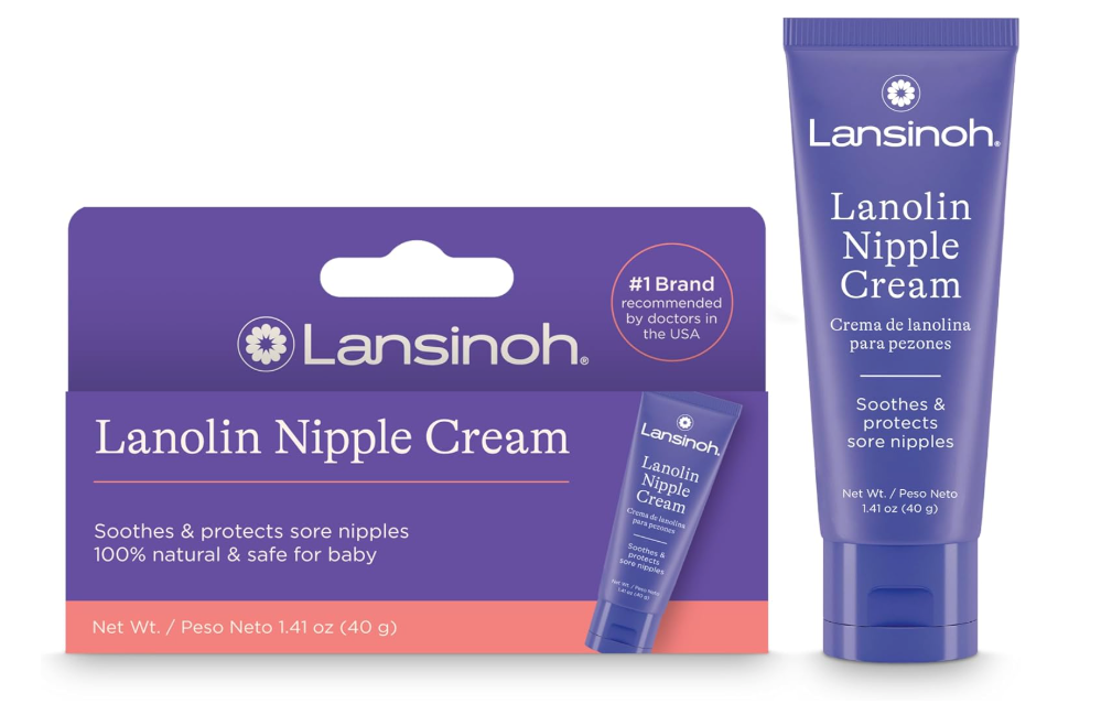 Lansinoh Lanolin, Crema para pezones segura para lactancia materna, 40 gramos
