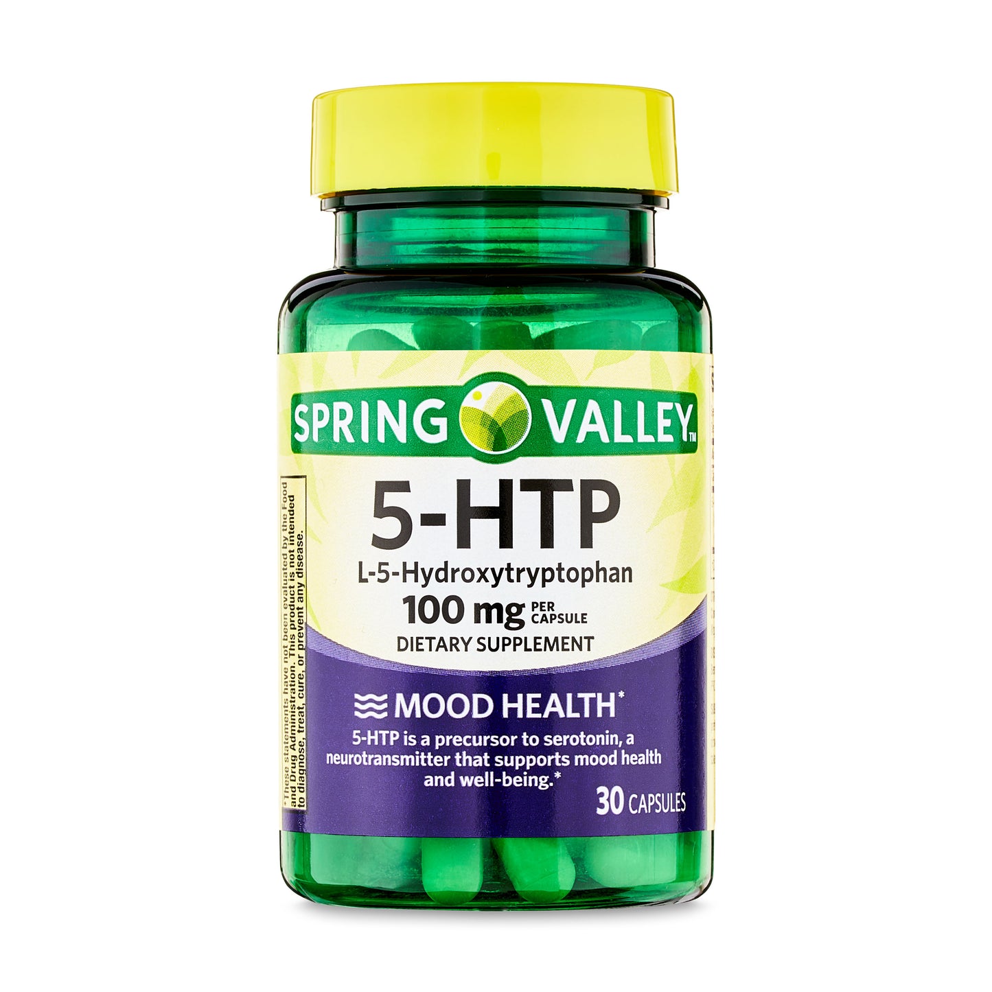 Spring Valley Cápsulas de 5 Htp, 100 mg, 30 Unidades