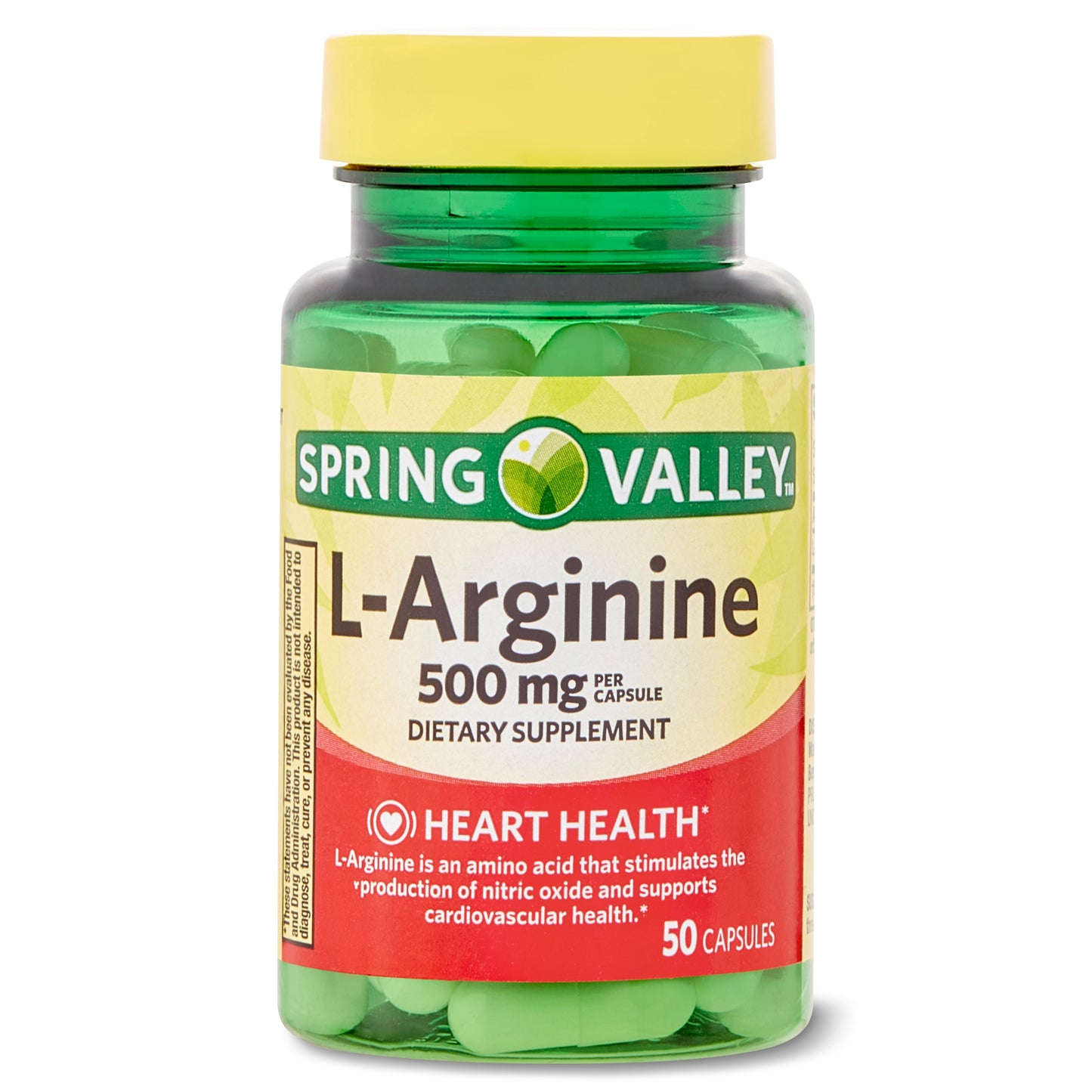 Spring Valley L-arginina 500 mg, 50 Unidades