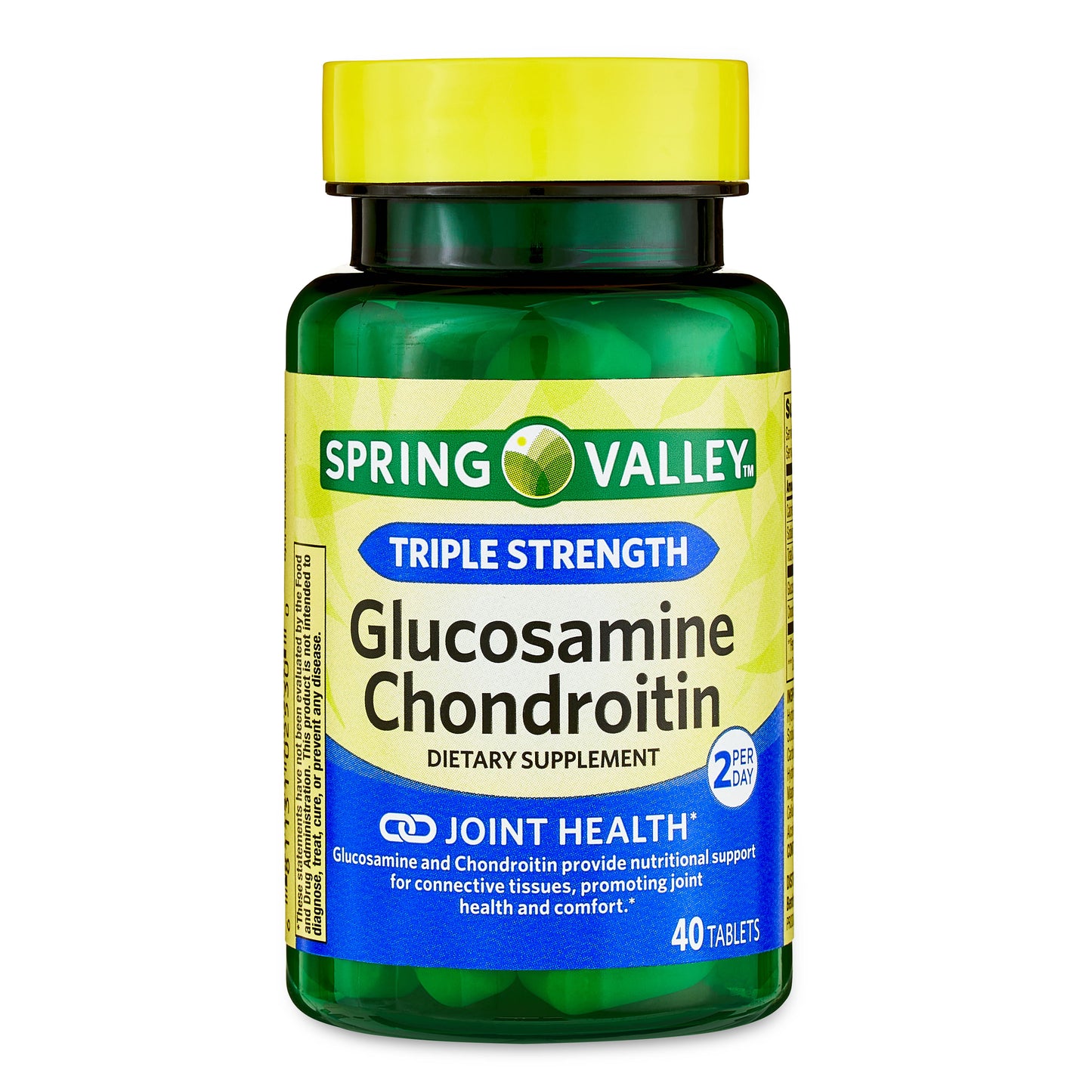 Spring Valley Glucosamina y Condroitina 40 softgels