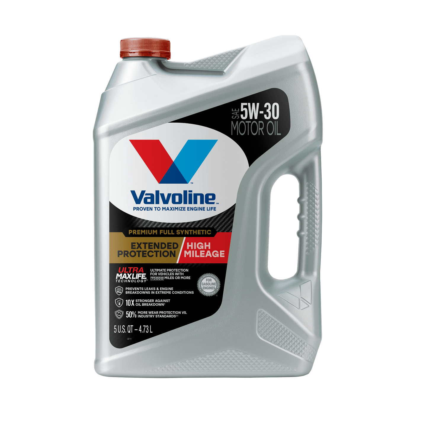 Aceite Valvoline 5w-30 Extended Protection Alto Kilometraje 100% Sintetico