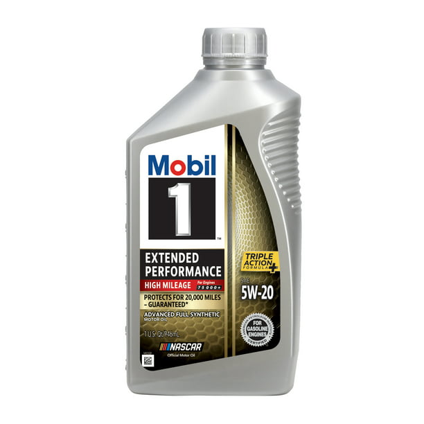 Aceite Mobil 1 5w-20 Extended Performance Alto Kilometraje 100% Sintetico