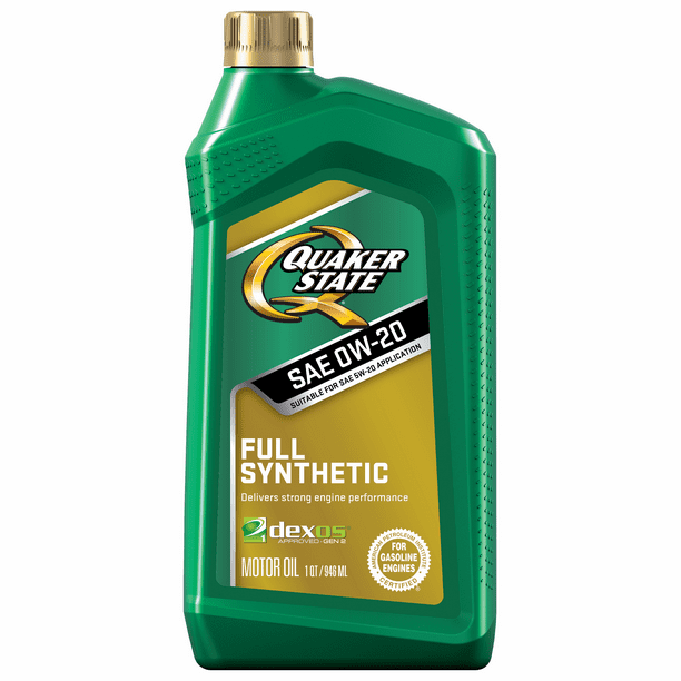 Aceite Quaker State 0W-20 100% Sintético