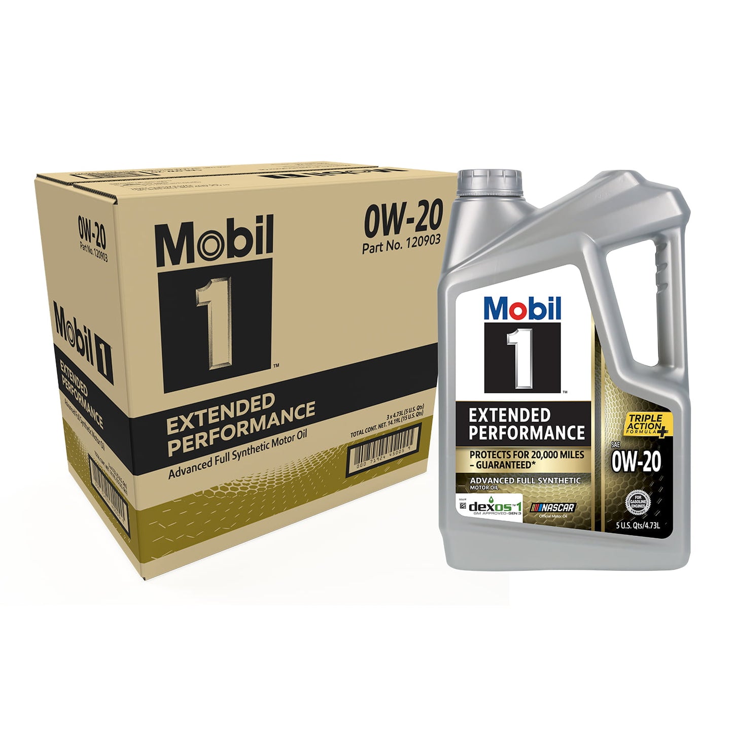 Aceite Mobil 1 0w-20 Extended Performance 100% Sintetico