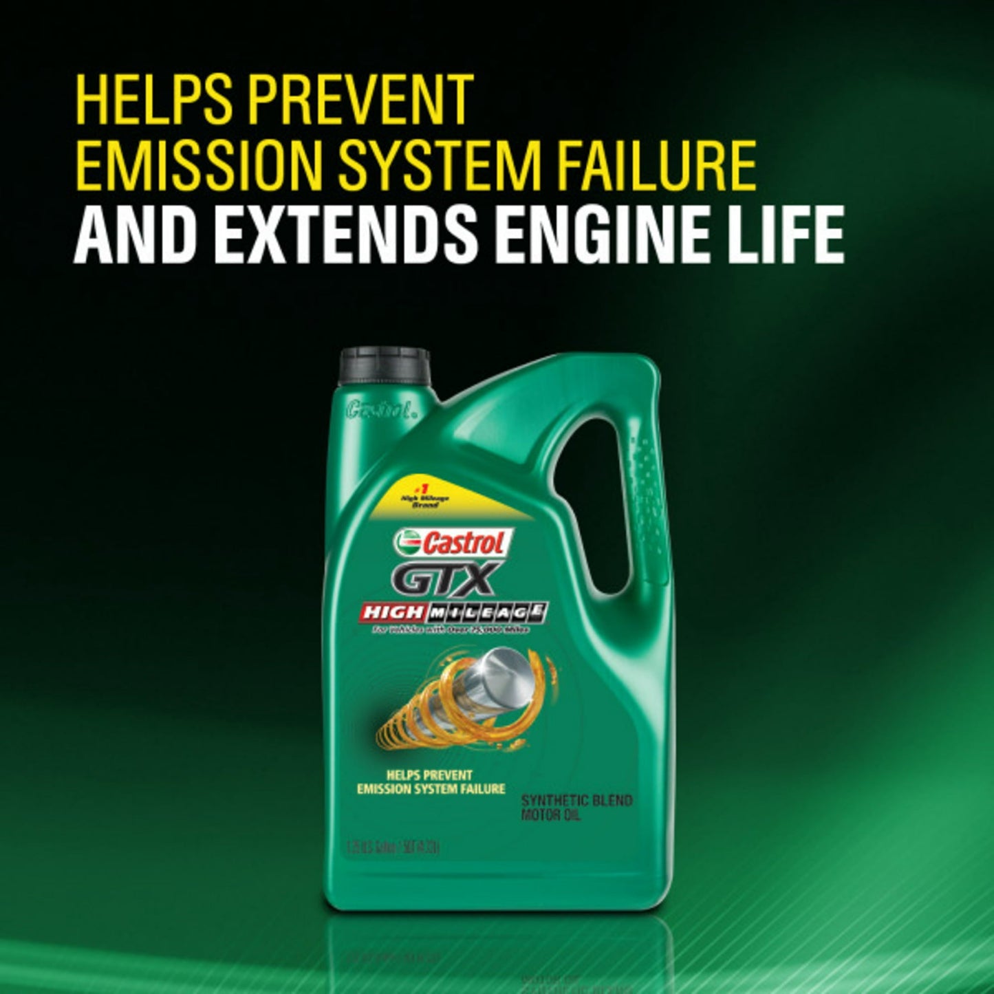 Aceite castrol GTX 5W-20 Alto Kilometraje