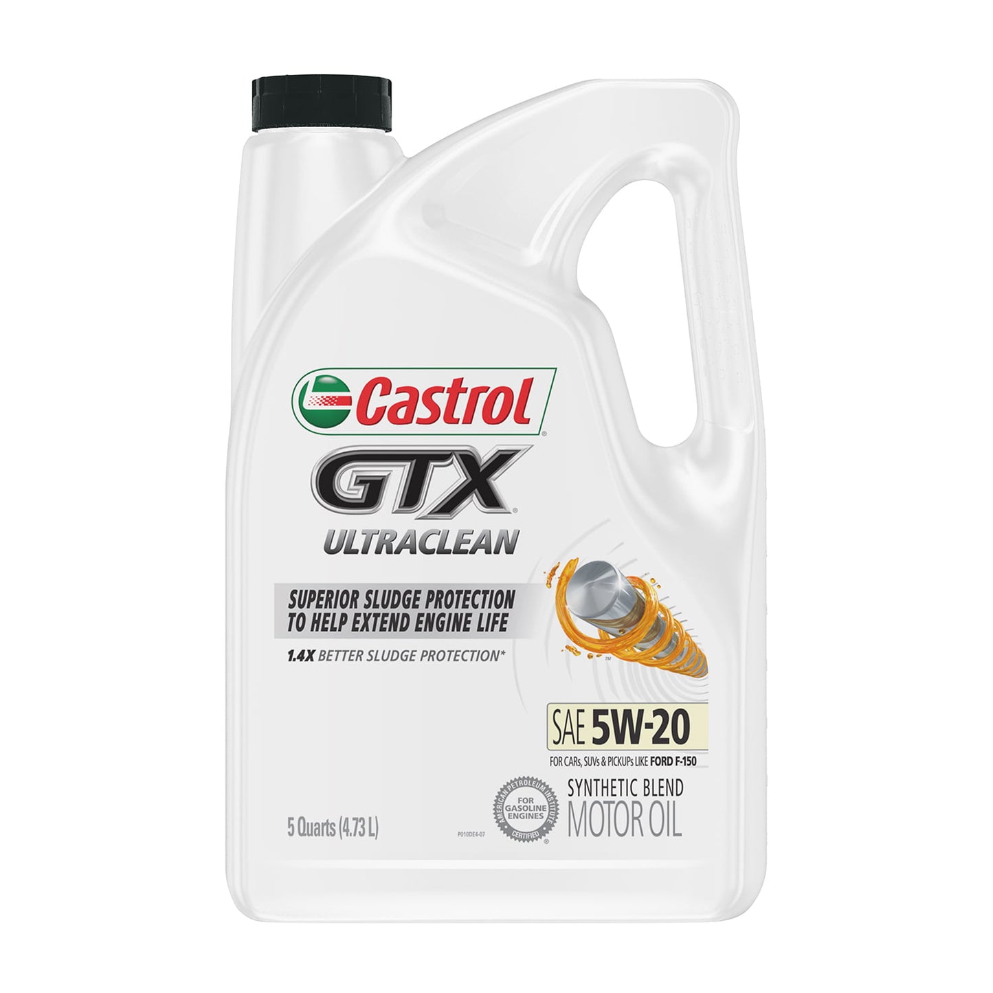 Aceite Castrol GTX Ultraclean 5W-20 mezcla sintética,