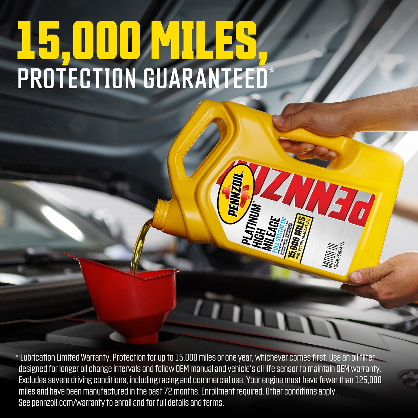 Pennzoil Platinum alto kilometraje Sintético 0W-20