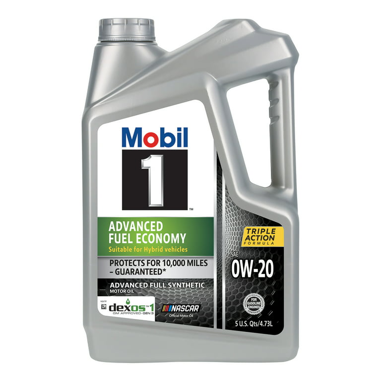 Aceite Mobil 1 0w-20 Fuel Economy 100% Sintetico