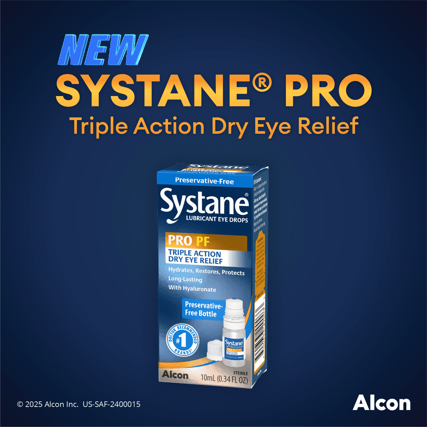 Systane PRO PF gotas para ojos 10ml