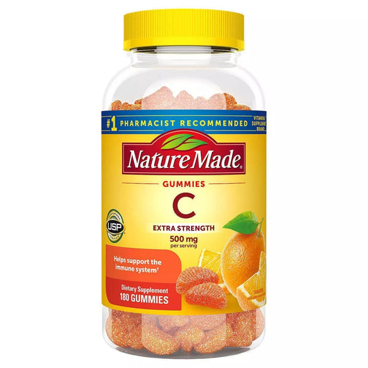 Nature made Vitamina C 500 mg 180 gomitas