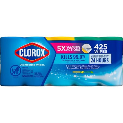 Clorox Disinfecting Cleaning Wipes Variety Pack 5 ct 425 wipes