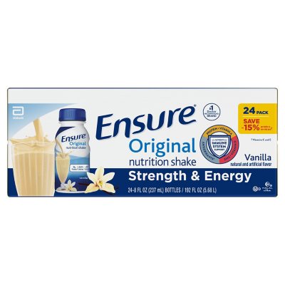 Ensure Original Nutrition Shake, Vanilla 8 fl. oz., 24 pack