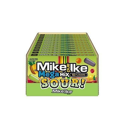Mike and Ike Mega Mix Acido Theater Box, 120 gramos -- 12 por caja
