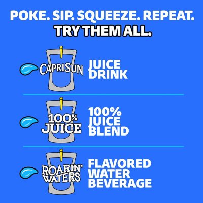 Capri Sun Variety Pack 6 fl. oz. pouches, 40 pk.