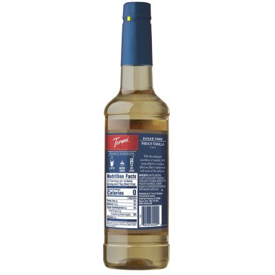 Torani Sugar-Free French Vanilla Syrup, 25.4 fl. oz.