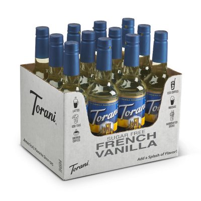Torani Sugar-Free French Vanilla Syrup, 25.4 fl. oz.
