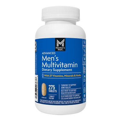 Member's Mark Advanced Men's Multivitamin  275 Tablets