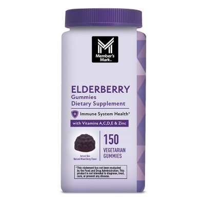 Member's Mark Elderberry Immune Health Gummies 150