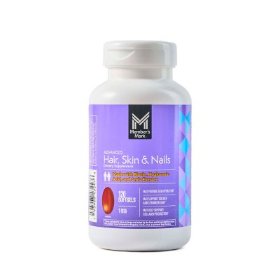 Member's Mark Advanced Hair, Skin & Nails 120 Softgels