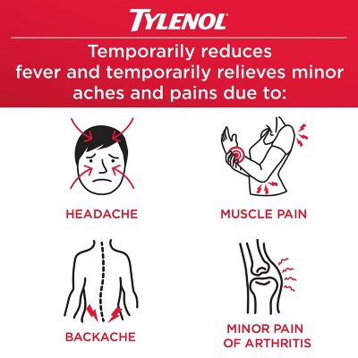 Tylenol Extra Strength Rapid Release Pain 500 mg  290 capsulas