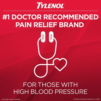 Tylenol Extra Strength Rapid Release Pain 500 mg  290 capsulas
