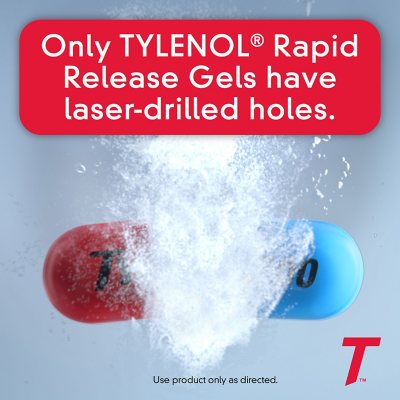 Tylenol Extra Strength Rapid Release Pain 500 mg  290 capsulas