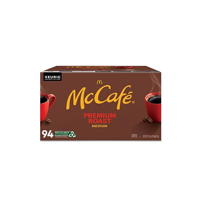 Cafe McCafé Premium Roast Keurig Pods 94 pzs.