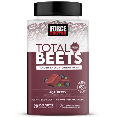 Force Factor Total Beets Soft Chews, 90 ct.