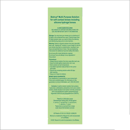 Biotrue Multi-Purpose Solution 473 ml x 2 pack