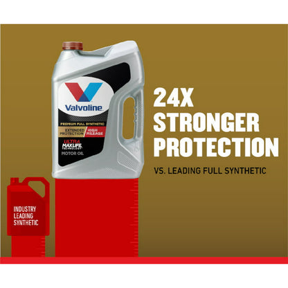 Aceite Valvoline 5w-30 Extended Protection Alto Kilometraje 100% Sintetico