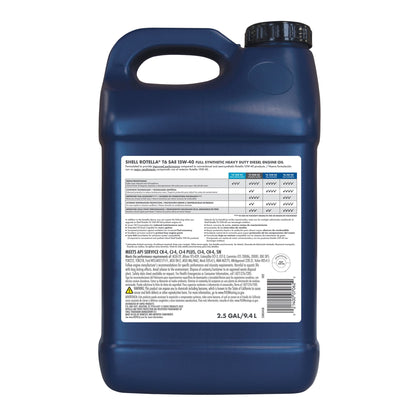 Aceite Shell Rotella T6 15W-40 Diesel 9.4 litros