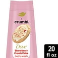Dove Crumbl Jabon liquido galleta de Fresa, 20 oz