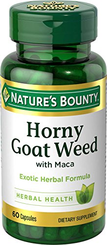 Nature's Bounty Horny Goat Weed con Maca 60 capsulas