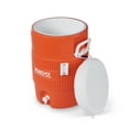 Igloo 5 Galones de Servicio Pesado de Polietileno Bebida Enfriador Jarra - Naranja (18,9 LT de Capacidad)