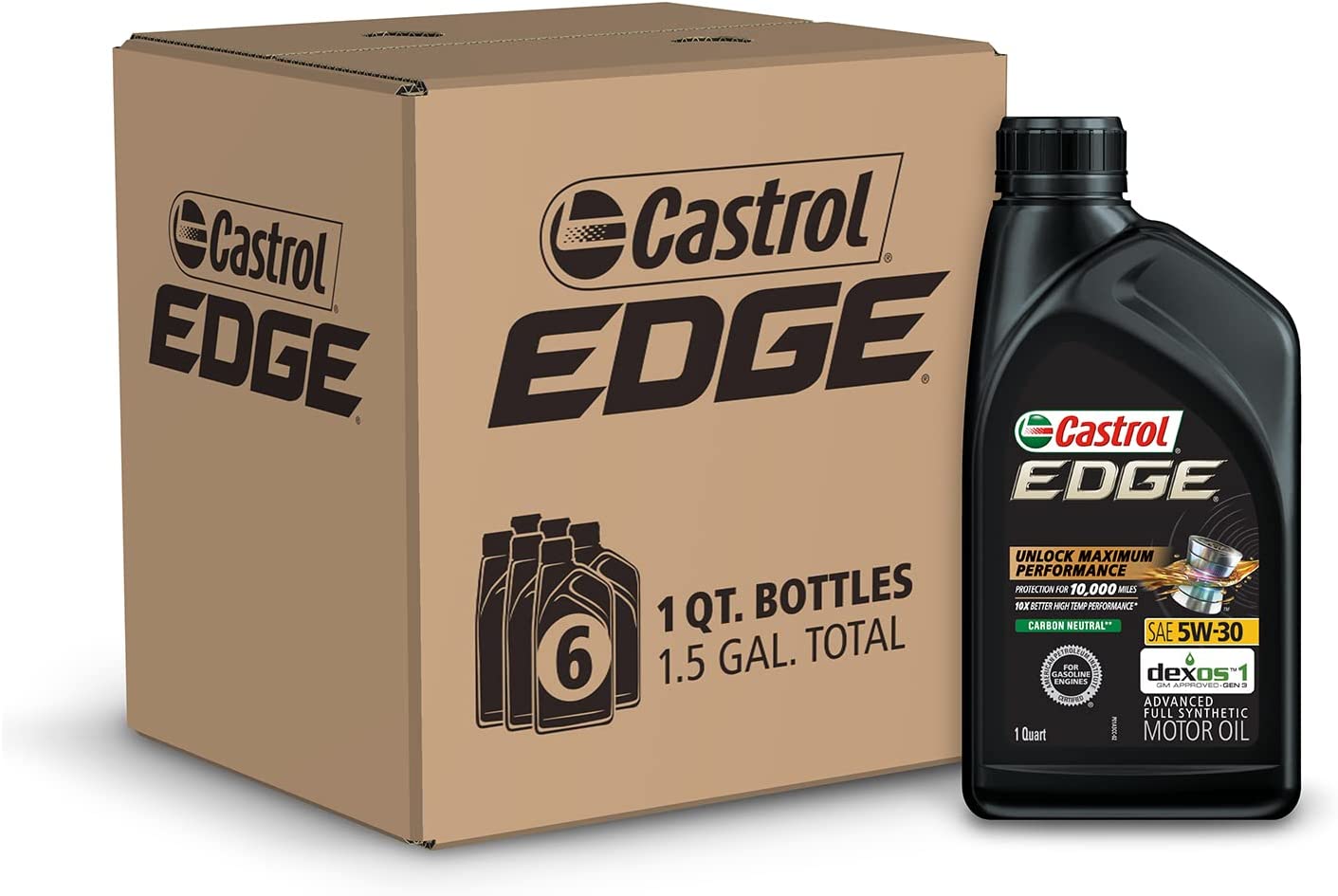 Aceite Castrol Edge 5w-30 100% Sintético
