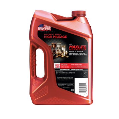 Valvoline High Mileage MaxLife  10W-40 4.73 Litros