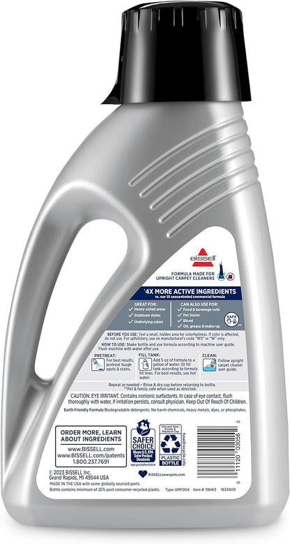 Bissell Pro 4x Limpieza profunda Alfombra Concentrada Champú, 48 onzas