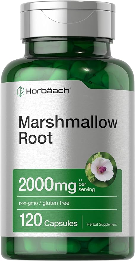 Horbäach  raíz de malvavisco 2000 mg 120 softgels