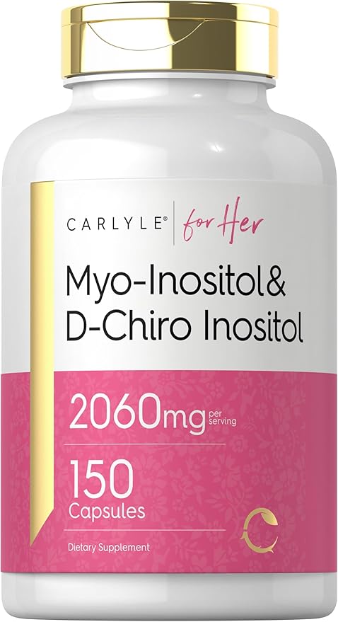Carlyle For Her  mio-inositol y D-Chiro inositol 2060 mg  150 cápsulas