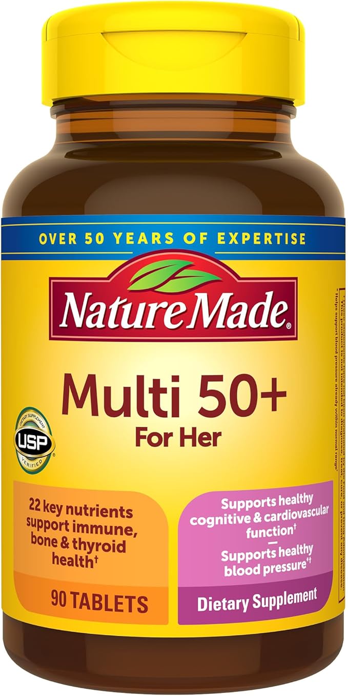 Nature Made Multi for her 50 + 90 tabletas